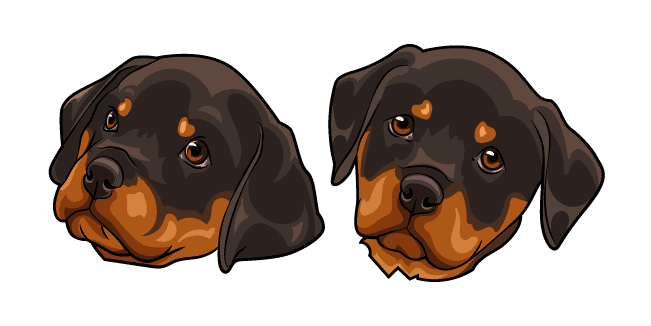 Rottweiler Puppycustom cursor pack