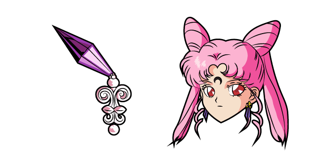 Sailor Moon Black Lady and Malefic Black Crystalcustom cursor pack