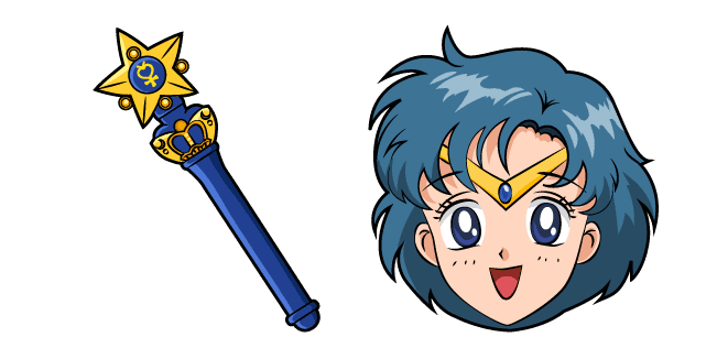 Sailor Moon Sailor Mercurycustom cursor pack