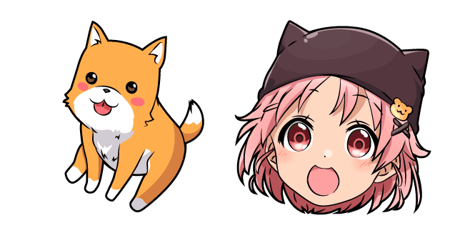 School-Live! Yuki Takeya and Taromarucustom cursor pack