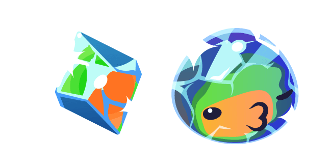 Slime Rancher Mosaic Slime and Plortcustom cursor pack