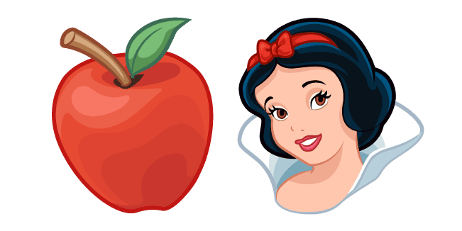 Snow White and Poisoned Applecustom cursor pack