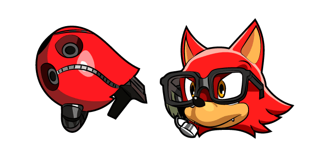 Sonic Avatar the Wolf and Burst Wisponcustom cursor pack