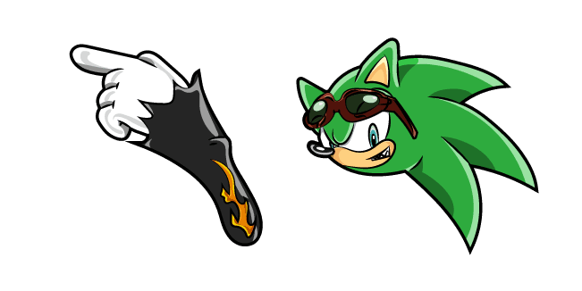 Sonic Scourge The Hedgehogcustom cursor pack