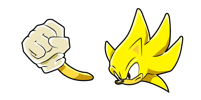 Sonic Super Soniccustom cursor pack