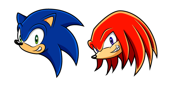 Sonic and Knucklescustom cursor pack