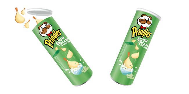 Sour Cream and Onion Pringlescustom cursor pack