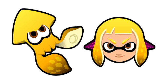 Splatoon 2 Agent 4custom cursor pack