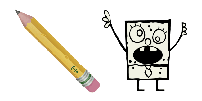 SpongeBob DoodleBobcustom cursor pack