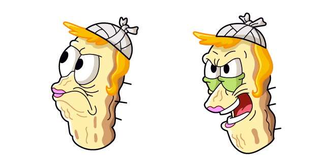 SpongeBob Flattened Mrs. Puffcustom cursor pack