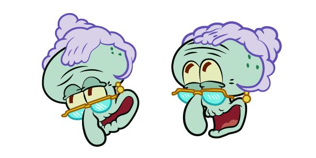 SpongeBob Mrs. Tentaclescustom cursor pack