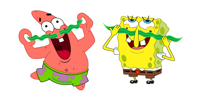 SpongeBob Now That We're Mencustom cursor pack