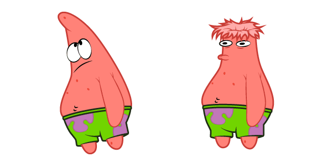 SpongeBob Patrick Rip Head Offcustom cursor pack