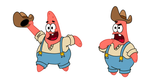 SpongeBob Pecos Patrick Starcustom cursor pack