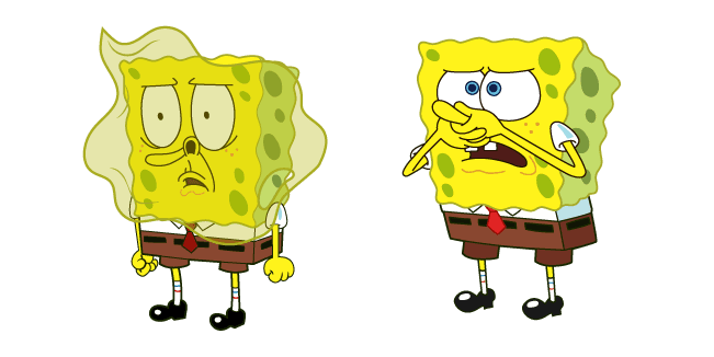 SpongeBob Something Smells Memecustom cursor pack