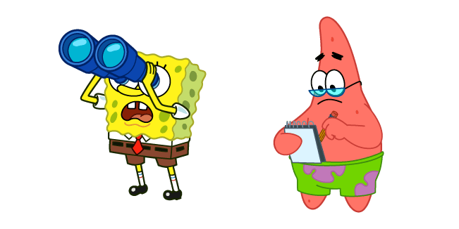 SpongeBob Write That Down Memecustom cursor pack