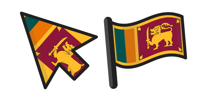 Sri Lanka Flagcustom cursor pack