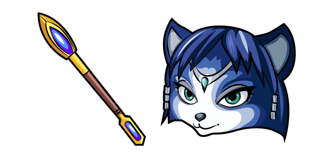 Star Fox Krystal Staffcustom cursor pack