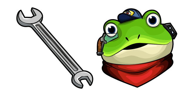 Star Fox Slippy Toad Wrenchcustom cursor pack