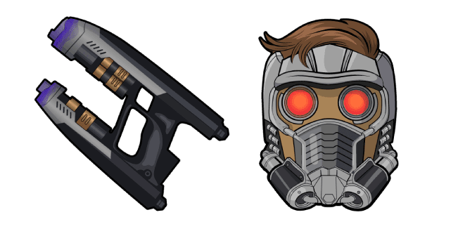 Star-Lord Quad Blastercustom cursor pack