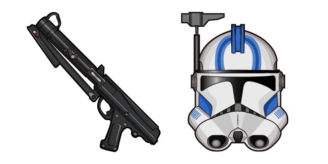 Star Wars CT-1409 Echo DC-15S Blaster Carbinecustom cursor pack