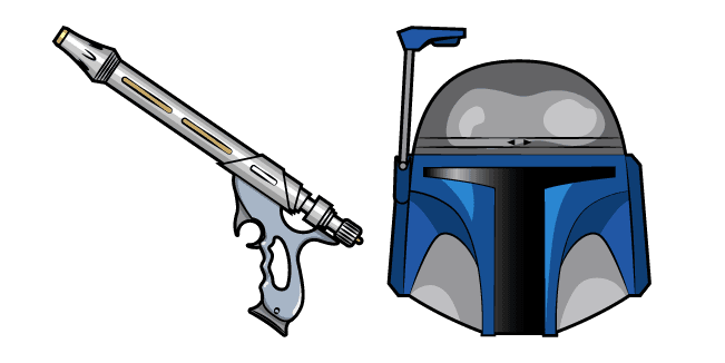 Star Wars Jango Fett WESTAR-34 Blaster Pistolcustom cursor pack