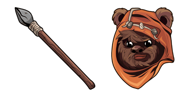 Star Wars Wicket Wystri Warrick Ewokcustom cursor pack