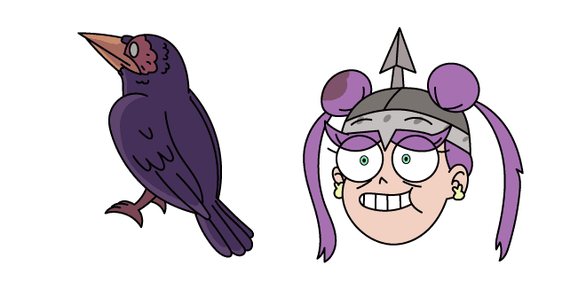 Star vs. the Forces of Evil Mina Loveberry and Ravencustom cursor pack