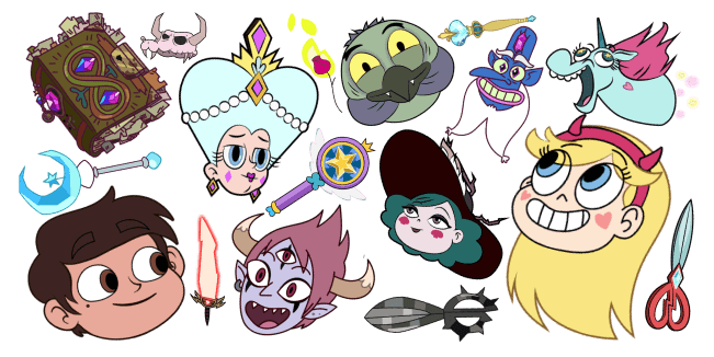 Star vs. the Forces of Evil cursor collection