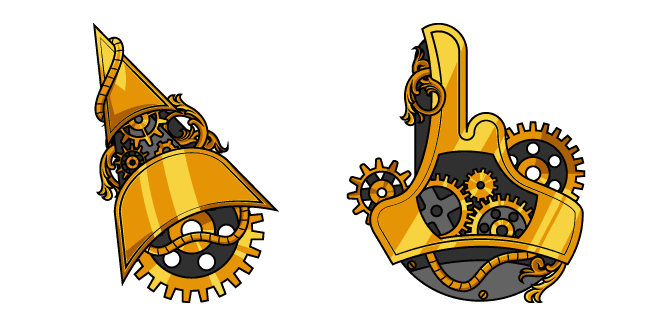 Steampunkcustom cursor pack