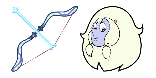 Steven Universe Opal Recurve Bowcustom cursor pack