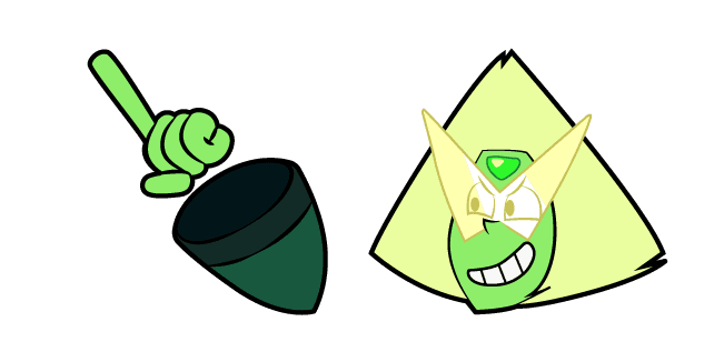 Steven Universe Peridotcustom cursor pack