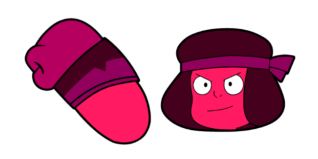 Steven Universe Rubycustom cursor pack