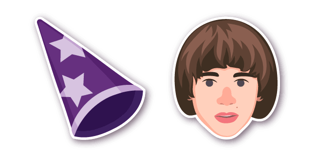 Stranger Things Will Byers and Magician Hatcustom cursor pack