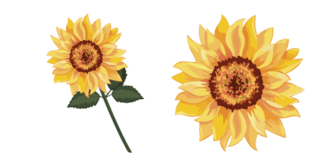 Sunflowercustom cursor pack