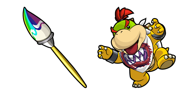 Super Mario Bowser Jr.custom cursor pack