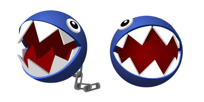 Super Mario Chain Chompcustom cursor pack