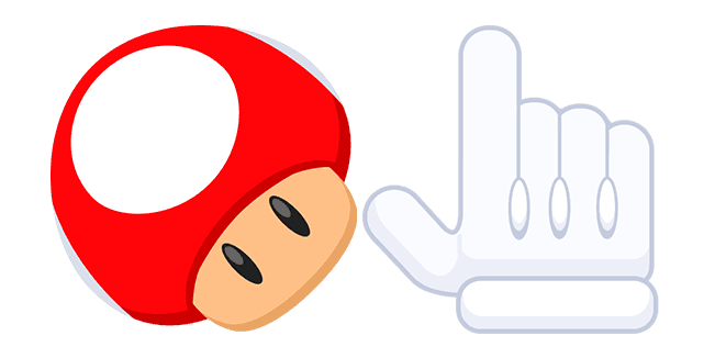 Super Mario Mushroomcustom cursor pack