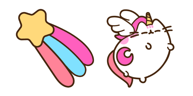 Super Pusheenicorncustom cursor pack