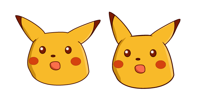 Surprised Pikachu Memecustom cursor pack