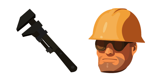 Team Fortress 2 Engineer and Wrenchcustom cursor pack