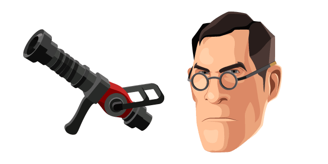 Team Fortress 2 Medic and Medi Guncustom cursor pack