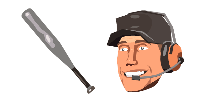 Team Fortress 2 Scout and Baseball Batcustom cursor pack