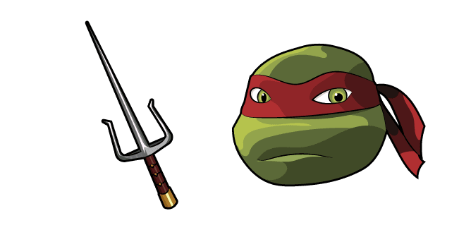 Teenage Mutant Ninja Turtles Raphaelcustom cursor pack