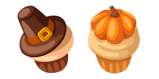 Thanksgiving Day Cupcakescustom cursor pack