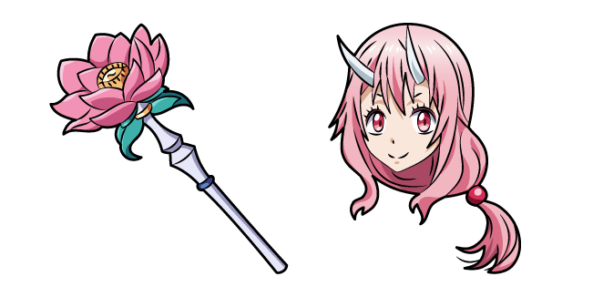 That Time I Got Reincarnated as a Slime Shuna and Staffcustom cursor pack