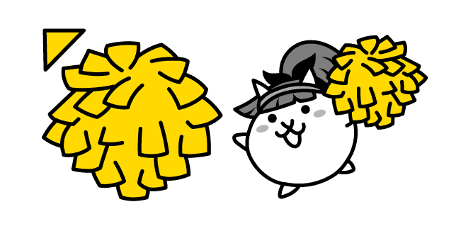 The Battle Cats Cheerleader Catcustom cursor pack