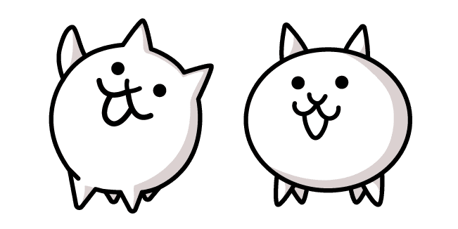 The Battle Cats Normal Catcustom cursor pack