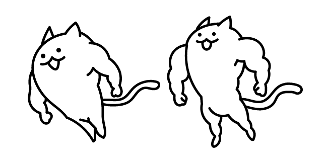 The Battle Cats Superfelinecustom cursor pack