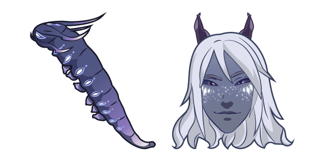 The Dragon Prince Aaravos and Familiarcustom cursor pack